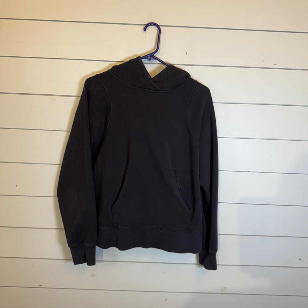 Lululemon loungeful hoodie black women’s size 8‎